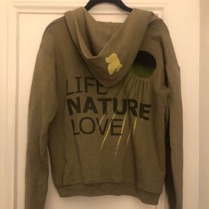 FREECITY ZIP UP HOODIE SIZE 2